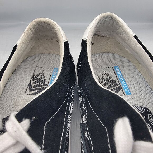 Vans Acer Ni SP Bandana Mens 9 Black Sneaker Shoes Casual Walking Skating - Picture 9 of 13
